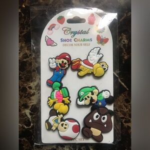 Mario Bross shoe charms